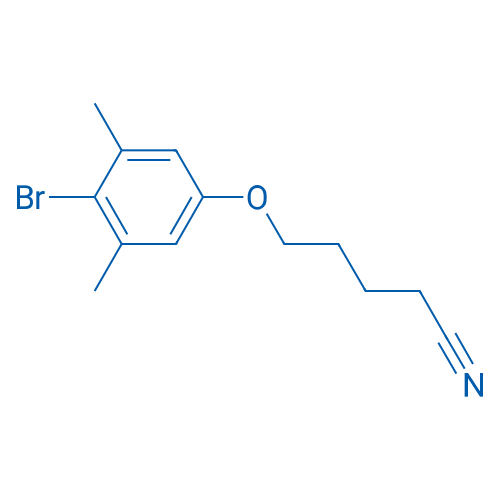 5-(4-Bromo-3,5-dimethylphenoxy)pentanenitrile 1g