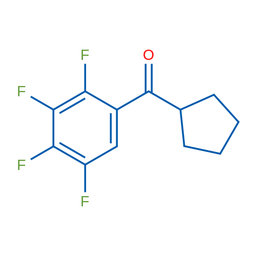 Cyclopentyl(2,3,4,5-tetrafluorophenyl)methanone 1g