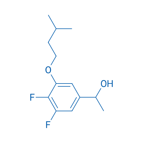1-(3,4-Difluoro-5-(isopentyloxy)phenyl)ethanol 1g
