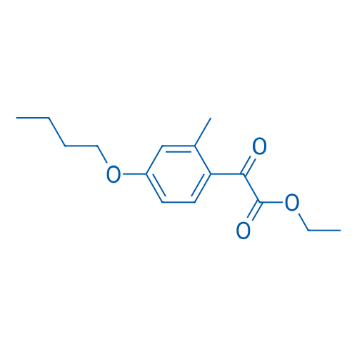 Ethyl 2-(4-butoxy-2-methylphenyl)-2-oxoacetate 1g