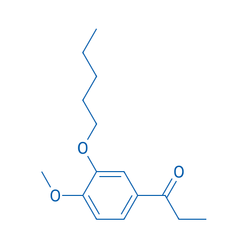 1-(4-Methoxy-3-(pentyloxy)phenyl)propan-1-one 1g