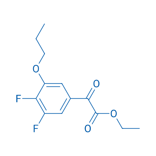 Ethyl 2-(3,4-difluoro-5-propoxyphenyl)-2-oxoacetate 1g