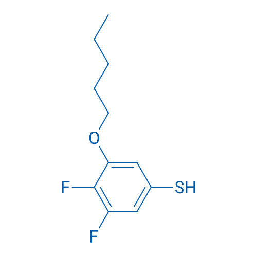 3,4-Difluoro-5-(pentyloxy)benzenethiol 1g