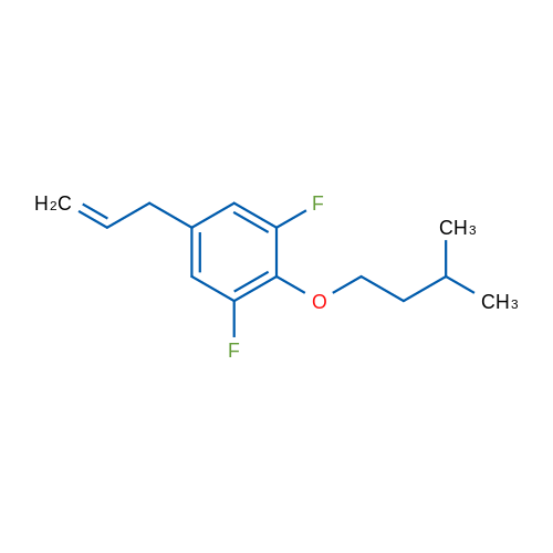 5-Allyl-1,3-difluoro-2-(isopentyloxy)benzene 1g