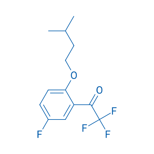2,2,2-Trifluoro-1-(5-fluoro-2-(isopentyloxy)phenyl)ethanone 1g