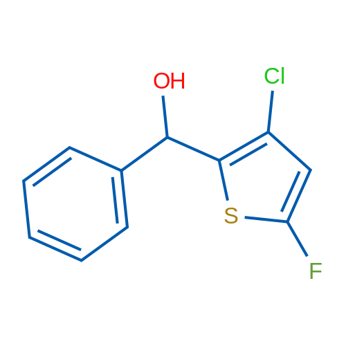 (3-Chloro-5-fluorothiophen-2-yl)(phenyl)methanol 1g