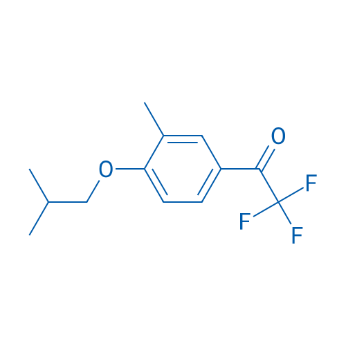 2,2,2-Trifluoro-1-(4-isobutoxy-3-methylphenyl)ethanone 1g