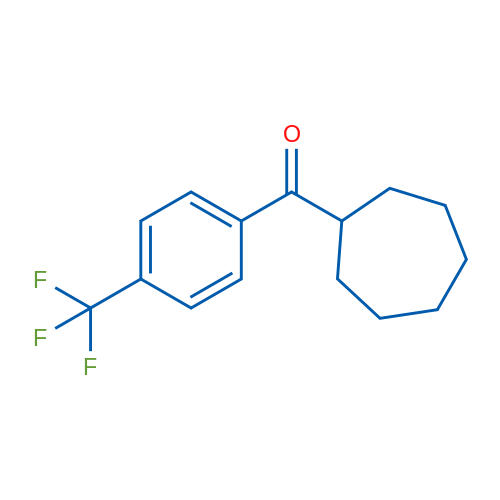 Cycloheptyl(4-(trifluoromethyl)phenyl)methanone 1g