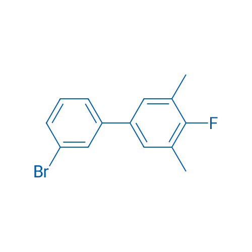 3'-Bromo-4-fluoro-3,5-dimethyl-1,1'-biphenyl 1g