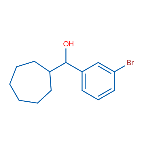(3-Bromophenyl)(cycloheptyl)methanol 1g