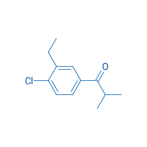 1-(4-Chloro-3-ethylphenyl)-2-methylpropan-1-one 1g
