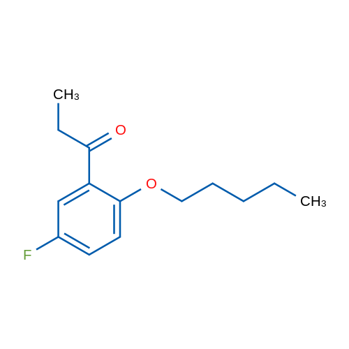 1-(5-Fluoro-2-(pentyloxy)phenyl)propan-1-one 1g