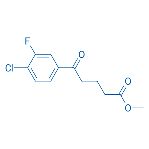 Methyl 5-(4-chloro-3-fluorophenyl)-5-oxopentanoate 1g