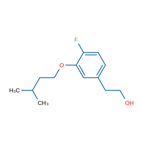 2-(4-Fluoro-3-(isopentyloxy)phenyl)ethanol 1g