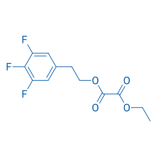 Ethyl 3,4,5-trifluorophenethyl oxalate 1g