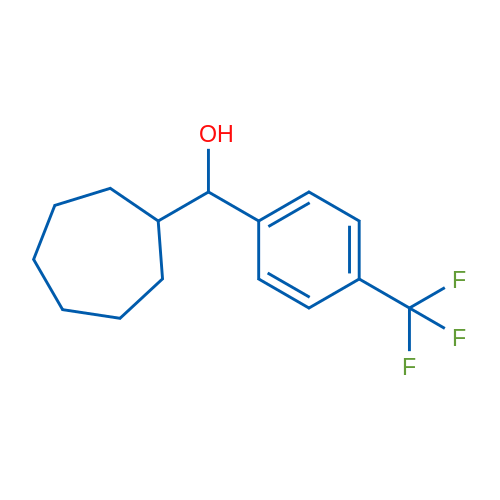 Cycloheptyl(4-(trifluoromethyl)phenyl)methanol 1g