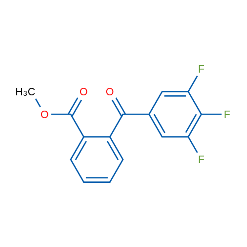 Methyl 2-(3,4,5-trifluorobenzoyl)benzoate 1g