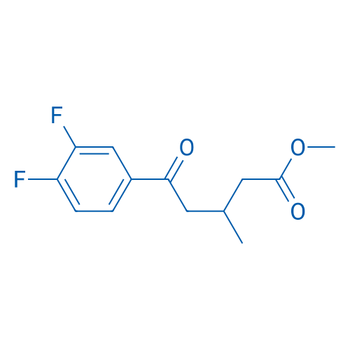 Methyl 5-(3,4-difluorophenyl)-3-methyl-5-oxopentanoate 1g