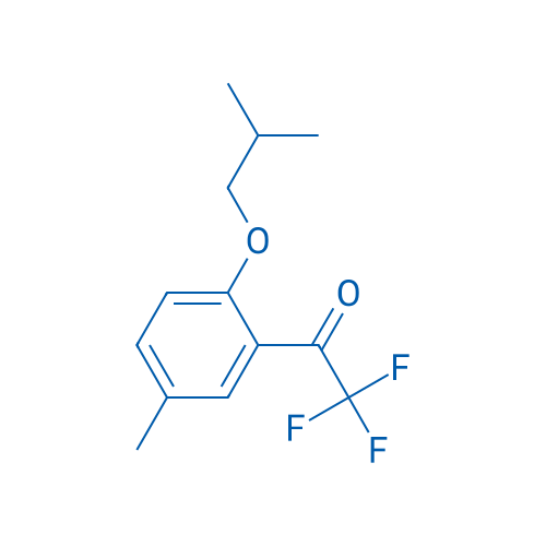 2,2,2-Trifluoro-1-(2-isobutoxy-5-methylphenyl)ethanone 1g