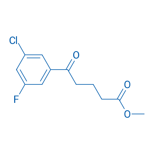 Methyl 5-(3-chloro-5-fluorophenyl)-5-oxopentanoate 1g