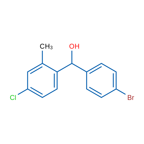 (4-Bromophenyl)(4-chloro-2-methylphenyl)methanol 1g