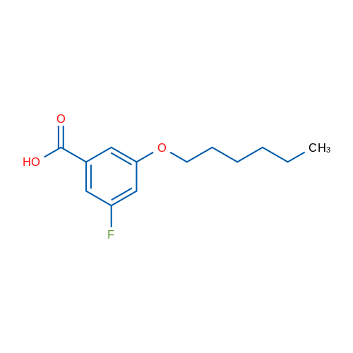 3-Fluoro-5-(hexyloxy)benzoic acid 5g