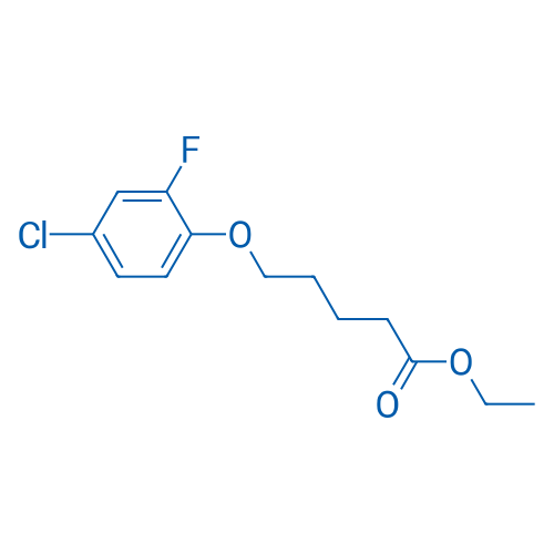 Ethyl 5-(4-chloro-2-fluorophenoxy)pentanoate 1g