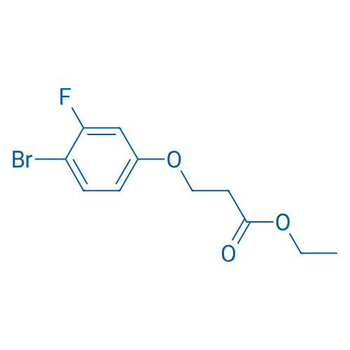 Ethyl 3-(4-bromo-3-fluorophenoxy)propanoate 5g