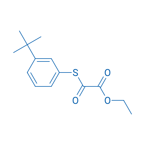Ethyl 2-((3-(tert-butyl)phenyl)thio)-2-oxoacetate 1g