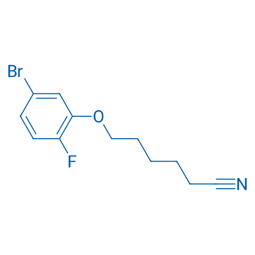 6-(5-Bromo-2-fluorophenoxy)hexanenitrile 1g