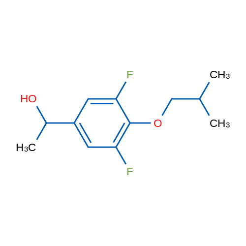 1-(3,5-Difluoro-4-isobutoxyphenyl)ethanol 1g