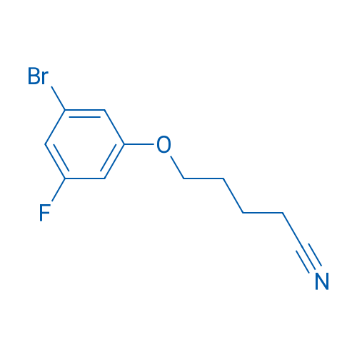 5-(3-Bromo-5-fluorophenoxy)pentanenitrile 1g