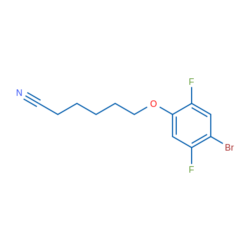 6-(4-Bromo-2,5-difluorophenoxy)hexanenitrile 1g