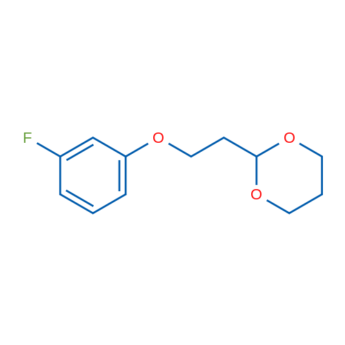 2-(2-(3-Fluorophenoxy)ethyl)-1,3-dioxane 1g