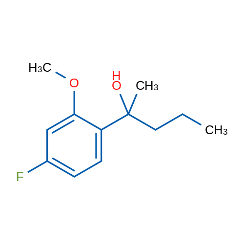2-(4-Fluoro-2-methoxyphenyl)pentan-2-ol 1g
