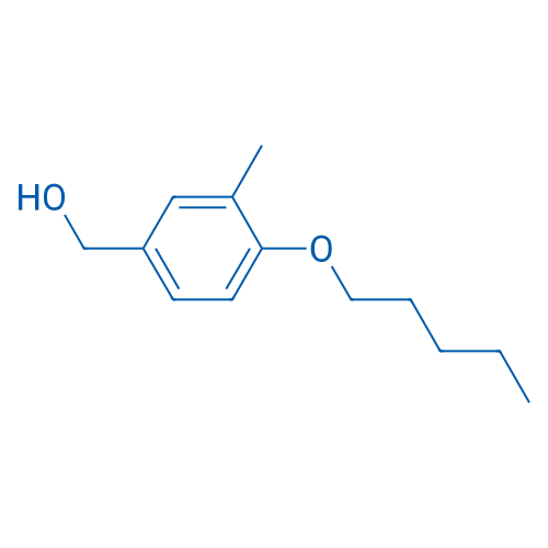 (3-Methyl-4-(pentyloxy)phenyl)methanol 1g