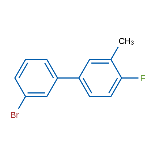 3'-Bromo-4-fluoro-3-methyl-1,1'-biphenyl 1g