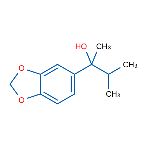 2-(Benzo[d][1,3]dioxol-5-yl)-3-methylbutan-2-ol 1g