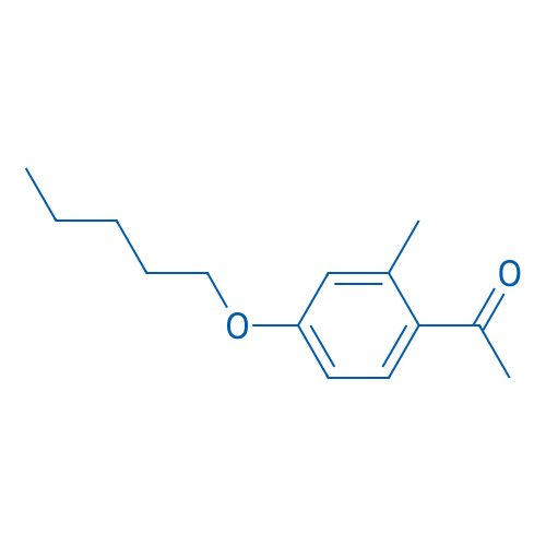 1-(2-Methyl-4-(pentyloxy)phenyl)ethanone 1g