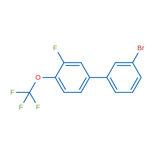 3'-Bromo-3-fluoro-4-(trifluoromethoxy)-1,1'-biphenyl 1g