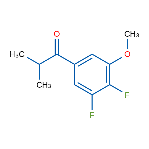 1-(3,4-Difluoro-5-methoxyphenyl)-2-methylpropan-1-one 1g