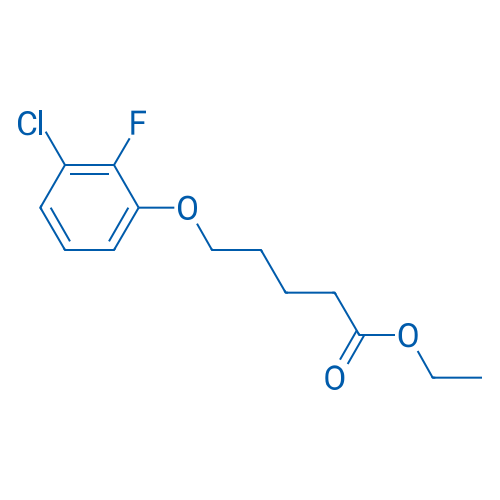 Ethyl 5-(3-chloro-2-fluorophenoxy)pentanoate 1g