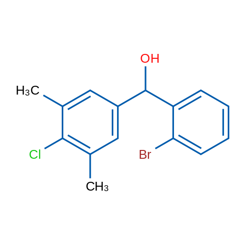 (2-Bromophenyl)(4-chloro-3,5-dimethylphenyl)methanol 1g