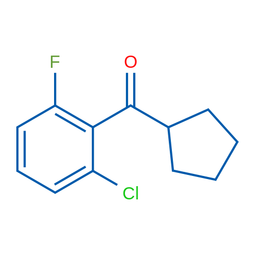 (2-Chloro-6-fluorophenyl)(cyclopentyl)methanone 1g