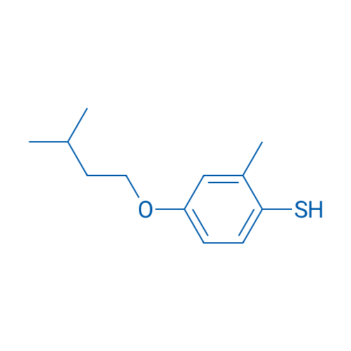 4-(Isopentyloxy)-2-methylbenzenethiol 1g