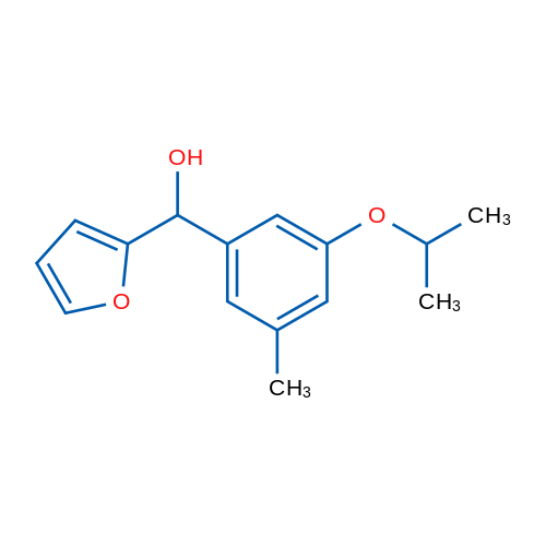 Furan-2-yl(3-isopropoxy-5-methylphenyl)methanol 1g