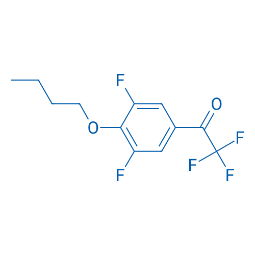 1-(4-Butoxy-3,5-difluorophenyl)-2,2,2-trifluoroethanone 1g