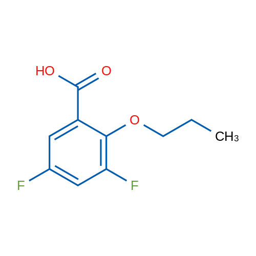 3,5-Difluoro-2-propoxybenzoic acid 1g