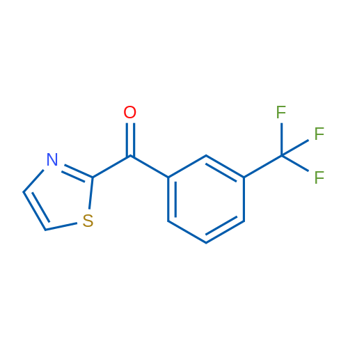 Thiazol-2-yl(3-(trifluoromethyl)phenyl)methanone 1g