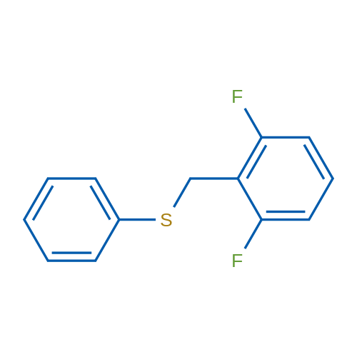(2,6-Difluorobenzyl)(phenyl)sulfane 1g